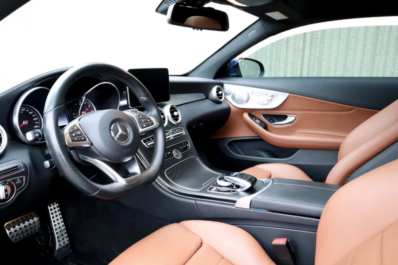 Mercedes-Benz C 300 4MATIC* BURMESTER* AMBIENT* ПАНОРАМА* МЪРТВА ТОЧКА, снимка 8 - Автомобили и джипове - 52651301