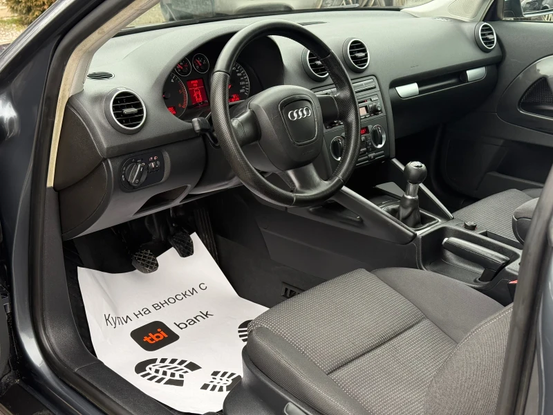 Audi A3 2.0TDi 140к.с * BMM* * Климатроник* * Италия* , снимка 9 - Автомобили и джипове - 53055626