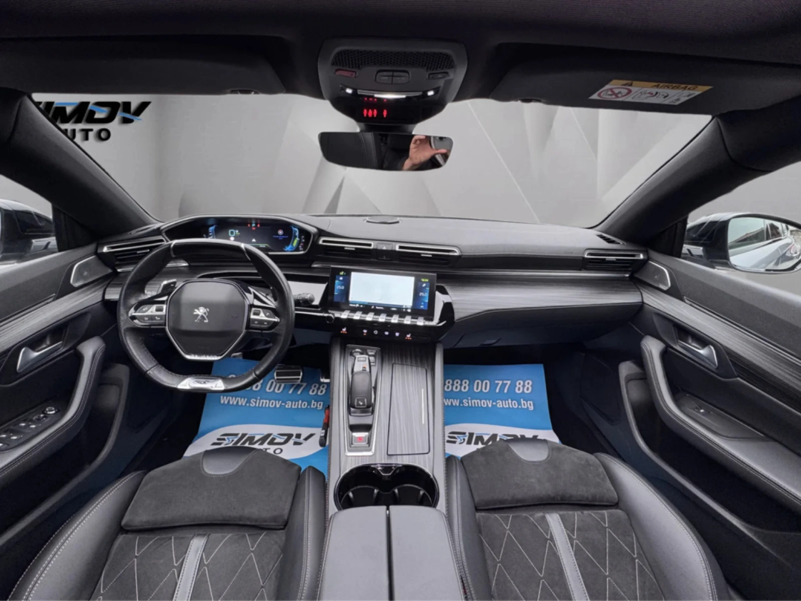 Peugeot 508 PLUG-IN HYBRID 225��. GT-LINE ��������� KEYLESSGO | Mobile.bg � ����������� 12