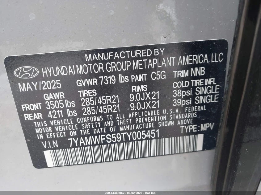 Hyundai Ioniq 9 Performance Limited, снимка 9 - Автомобили и джипове - 54509238