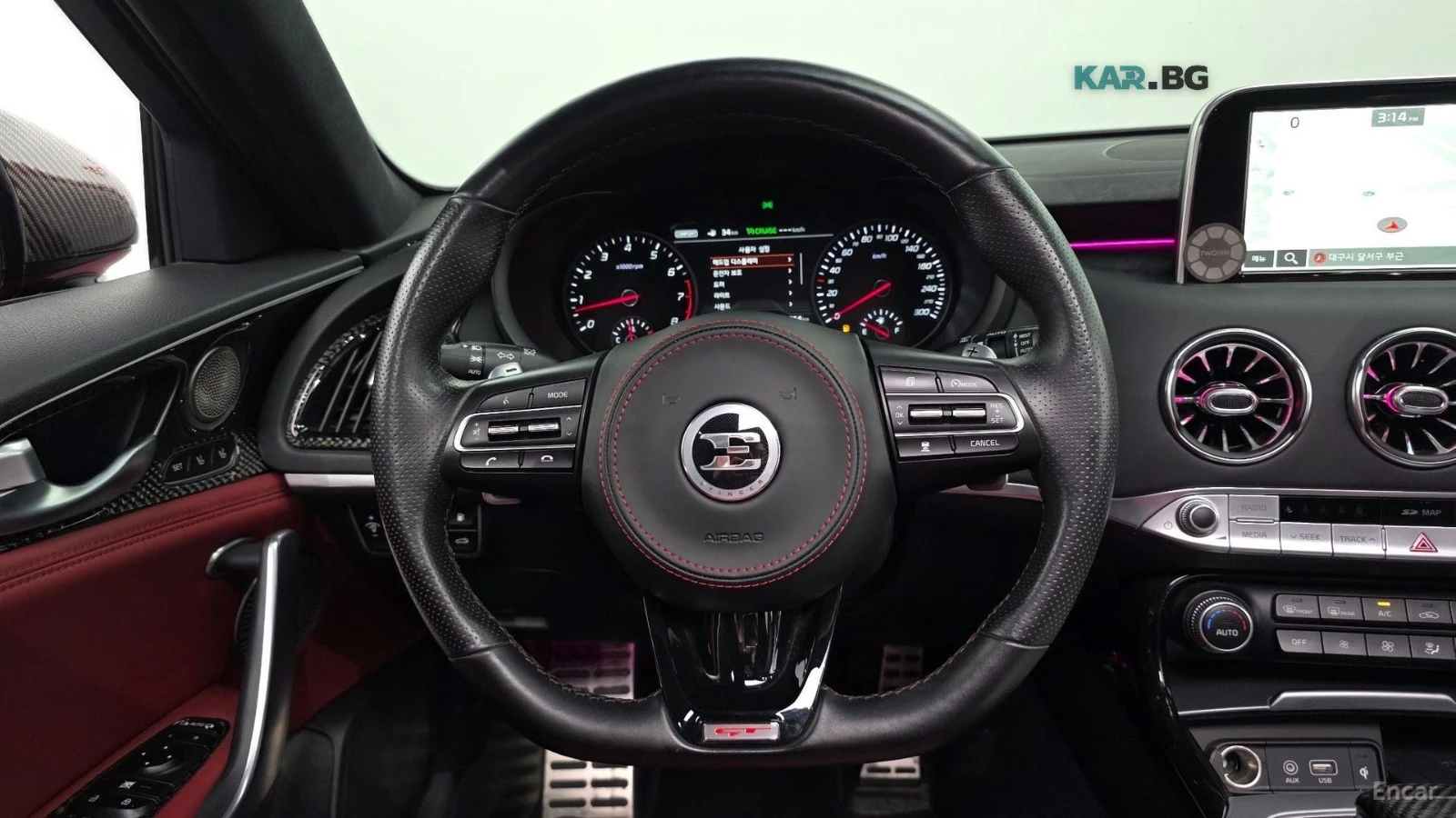 Kia Stinger 3.3T* GT* 2WD* �������* ���������* 360* HEAD-UP*  | Mobile.bg � ����������� 13