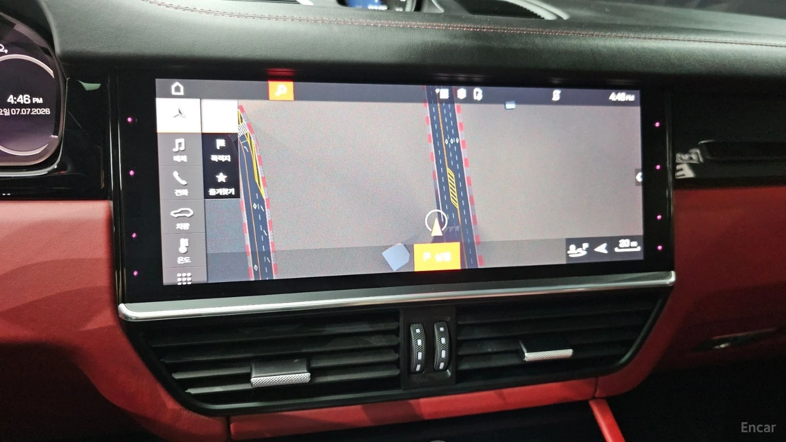 Porsche Cayenne РО536* 3.0* ЧЕРВЕНА КОЖА* ПАНО* ОБДУХВ* 360* ХЕДЪП, снимка 15 - Автомобили и джипове - 55435131
