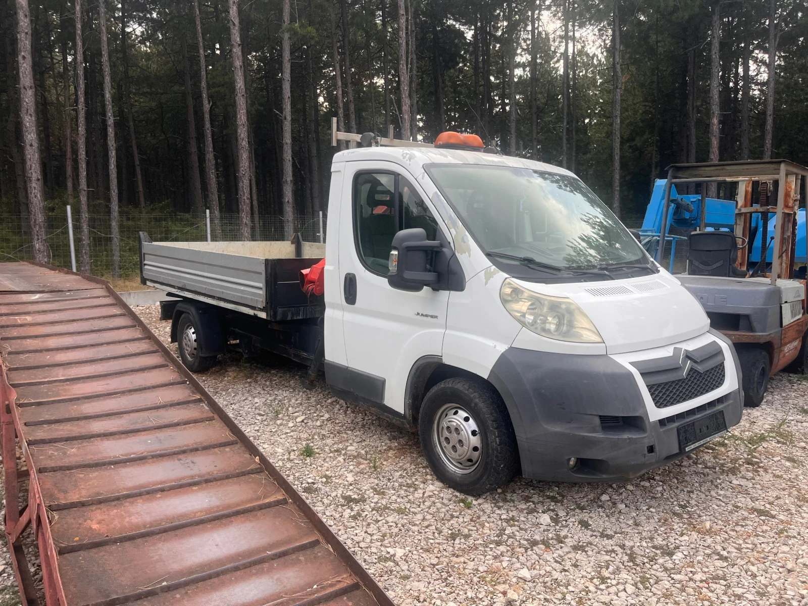 Citroen Jumper 2.2HDI ТРИСТРАНЕН  САМОСВАЛ С КРАН - изображение 3