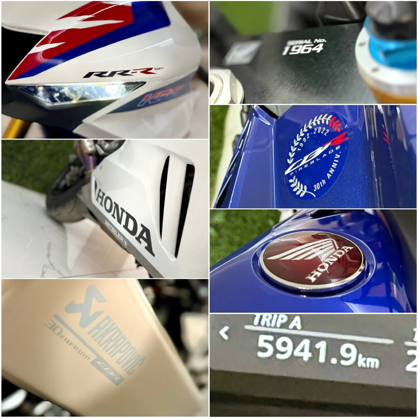 Honda Cbr 1000 RRR Limited series 1964 . 2000 .5900! | Mobile.bg   16