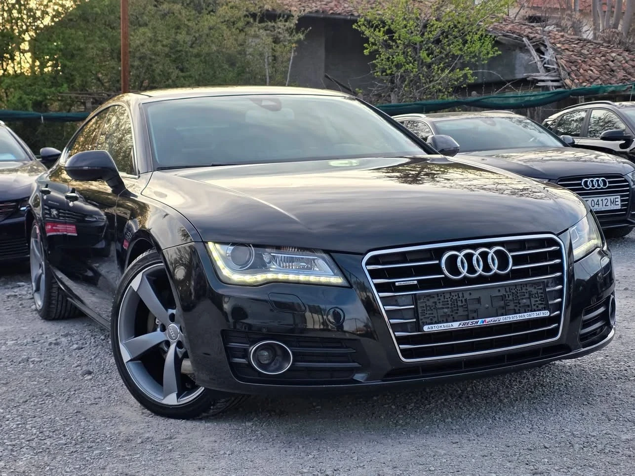 Audi A7 3.0TDI 245K.C. / АВТОМАТ / НАВИ / КОЖА / БОСЕ, снимка 2 - Автомобили и джипове - 54223518
