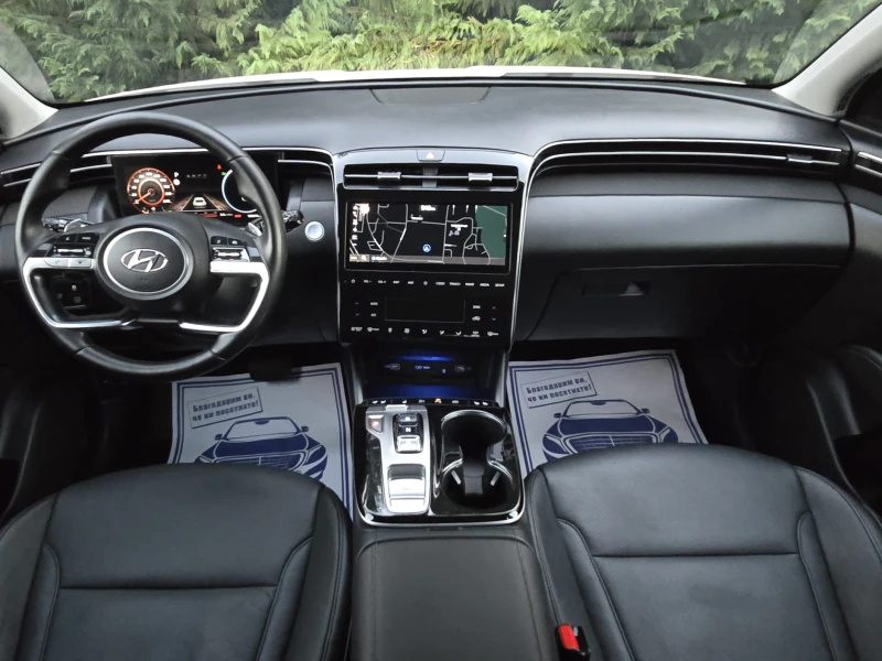 Hyundai Tucson 1.6 HEV XYBRID EXELLENCE 230KC.FULL TOP, снимка 10 - Автомобили и джипове - 52258169