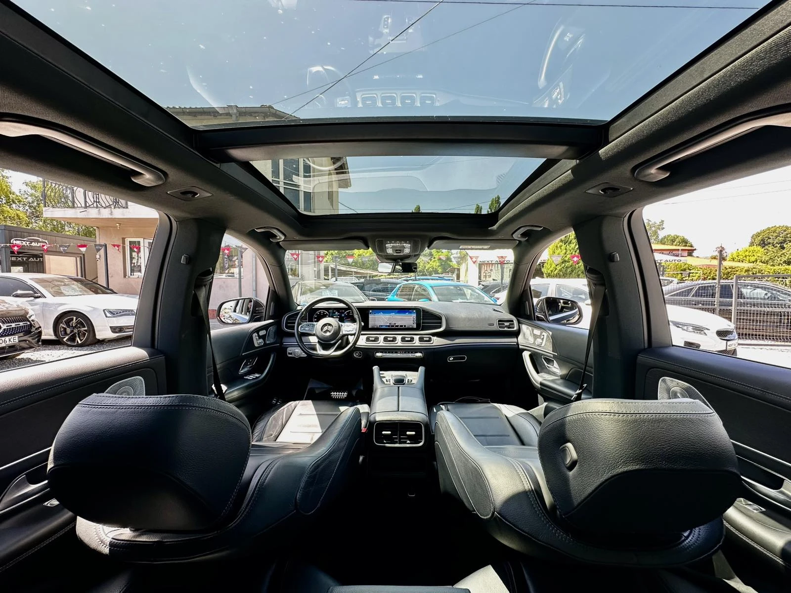 Mercedes-Benz GLE 400 AMG HEAD UP PANO DISTRONIC BURMESTER E6D, снимка 9 - Автомобили и джипове - 55088858