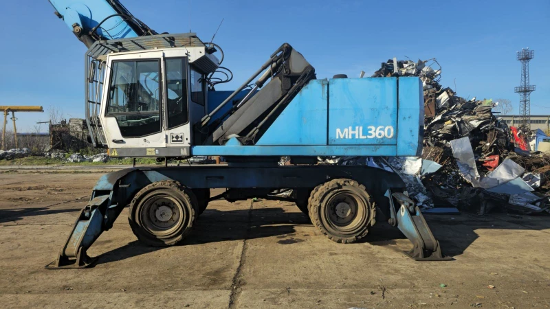Багер Fuchs MHL360, снимка 3 - Индустриална техника - 52849003