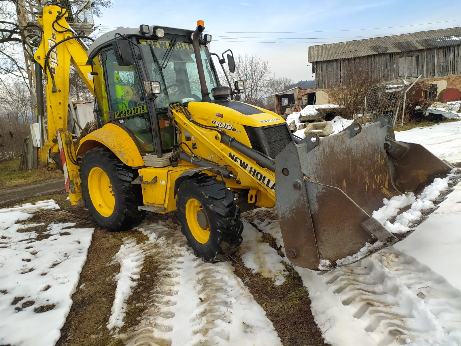 Багер New Holland В 100 В LR - изображение 9