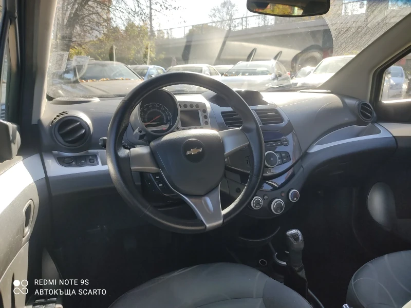 Chevrolet Spark 1.4/82кс, газова уредба, климатик, 2012г., снимка 7 - Автомобили и джипове - 47786947