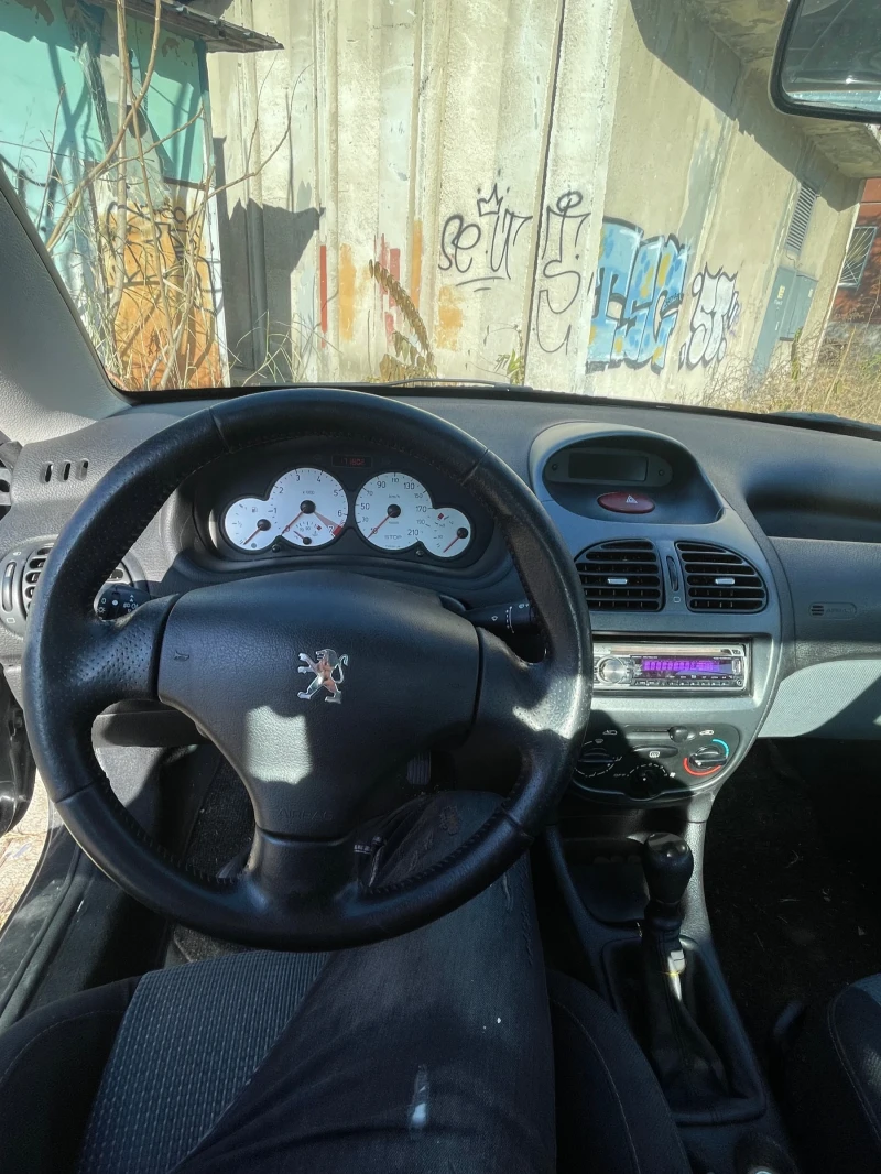 Peugeot 206 1-СОБСТВЕНИК, снимка 6 - Автомобили и джипове - 48638516