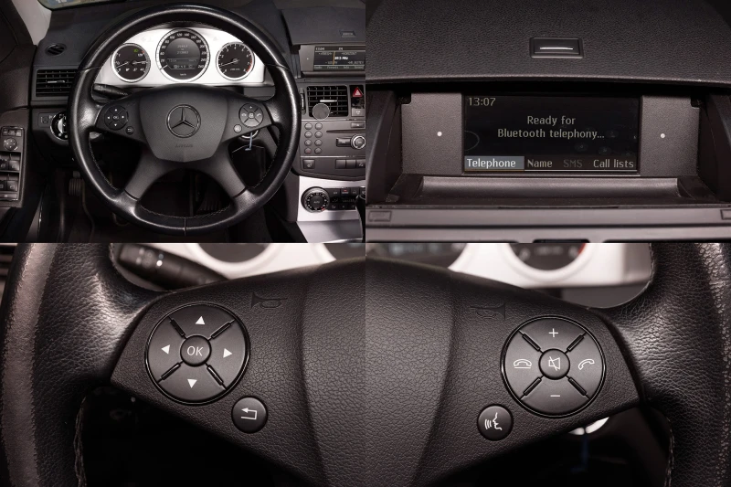 Mercedes-Benz C 200 KOMPRESSOR * Шибедах * Автомат * Темпомат * , снимка 14 - Автомобили и джипове - 53085544