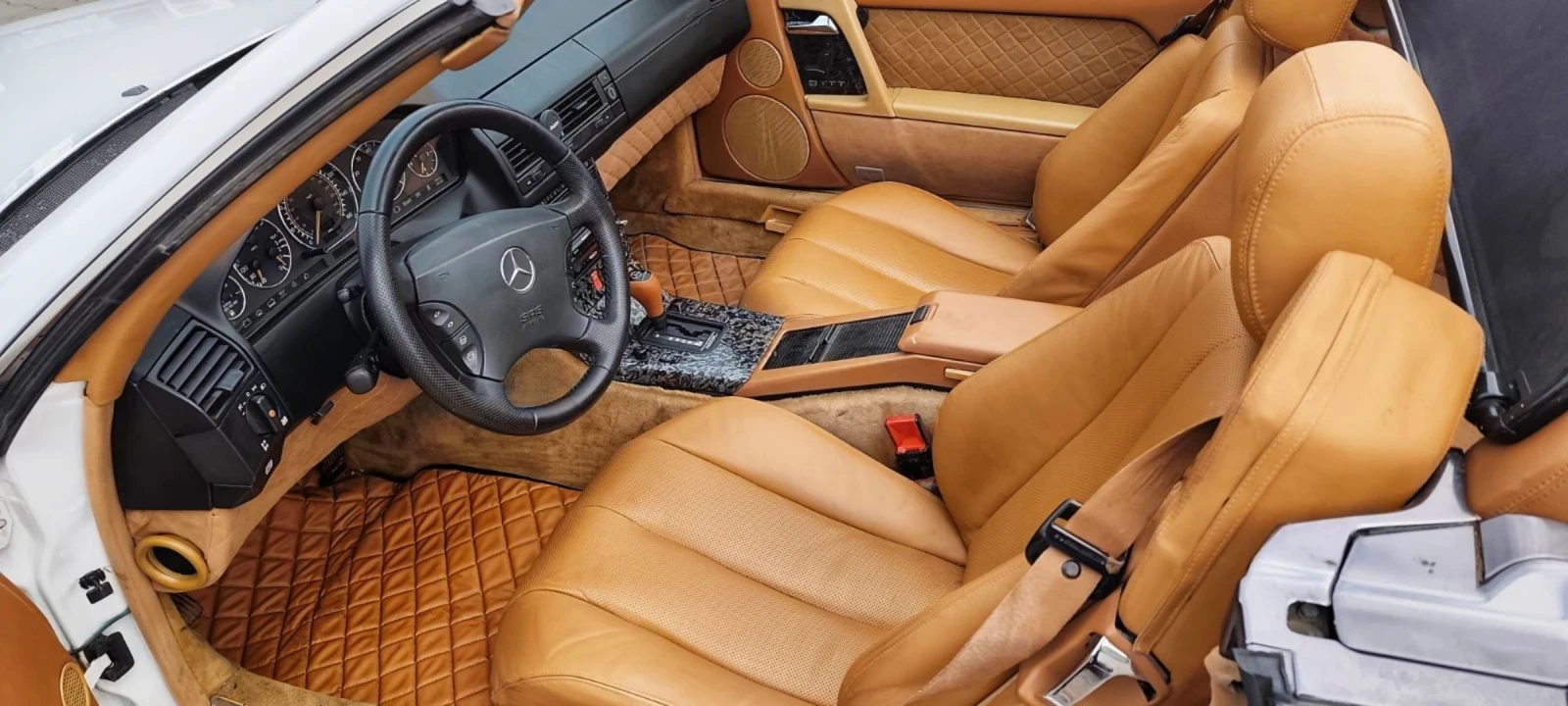 Mercedes-Benz SL 500 V8, снимка 16 - Автомобили и джипове - 54388388