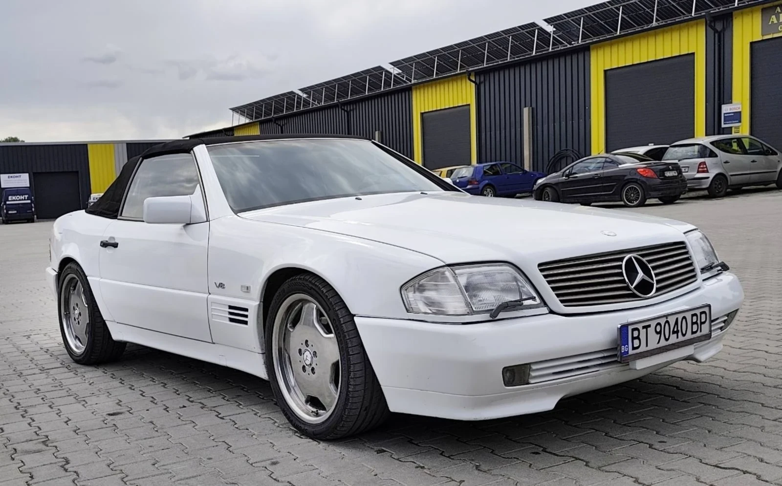 Mercedes-Benz SL 500 V8, снимка 11 - Автомобили и джипове - 54388388