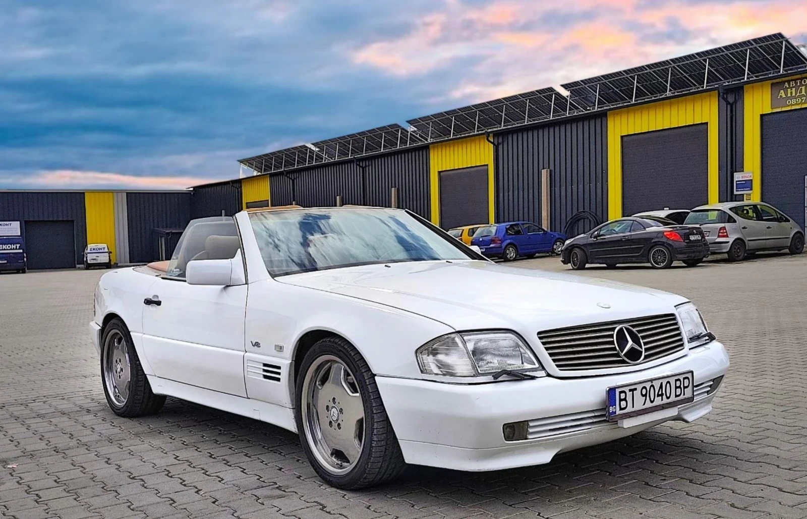 Mercedes-Benz SL 500 V8, снимка 9 - Автомобили и джипове - 54388388