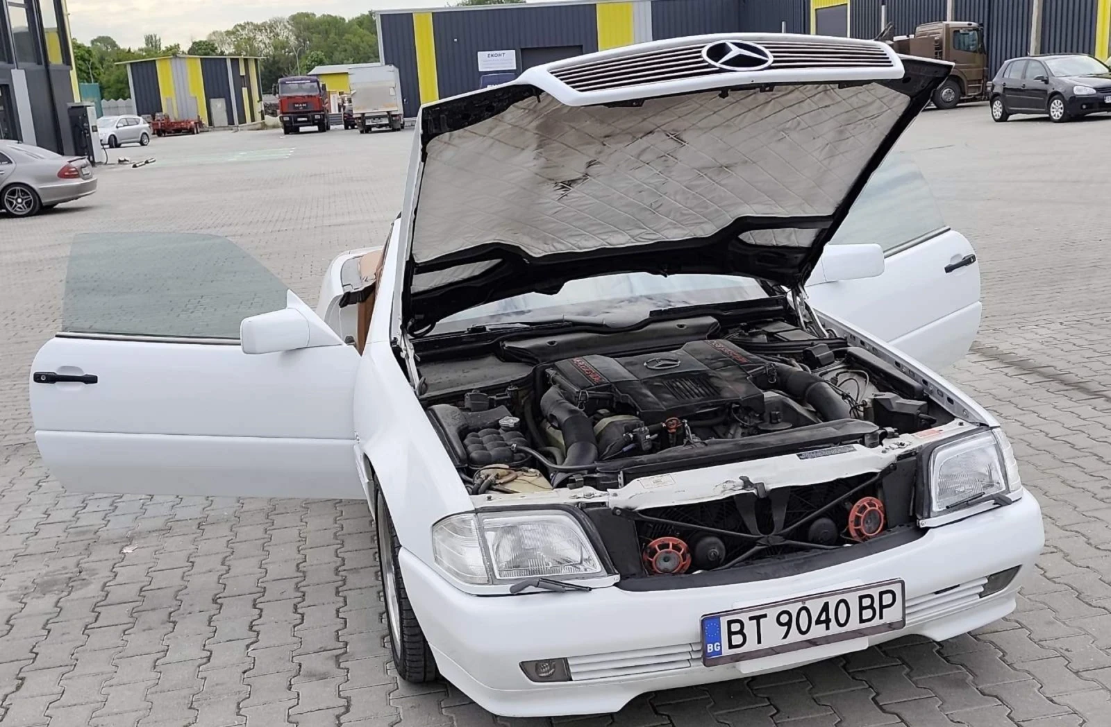 Mercedes-Benz SL 500 V8, снимка 7 - Автомобили и джипове - 54388388