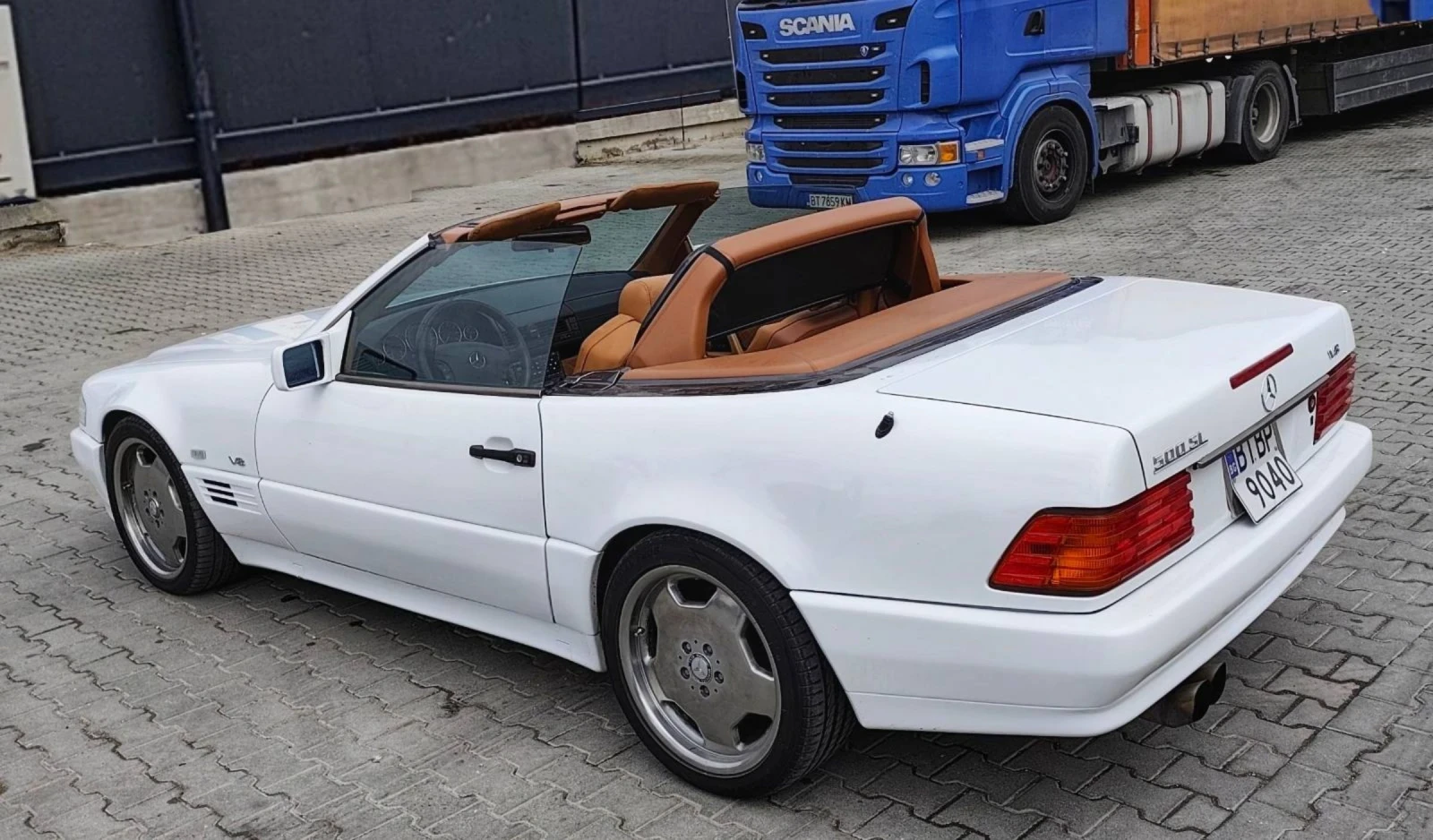 Mercedes-Benz SL 500 V8, снимка 3 - Автомобили и джипове - 54388388