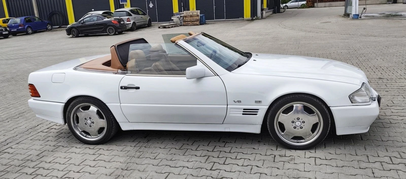 Mercedes-Benz SL 500 V8, снимка 5 - Автомобили и джипове - 54388388