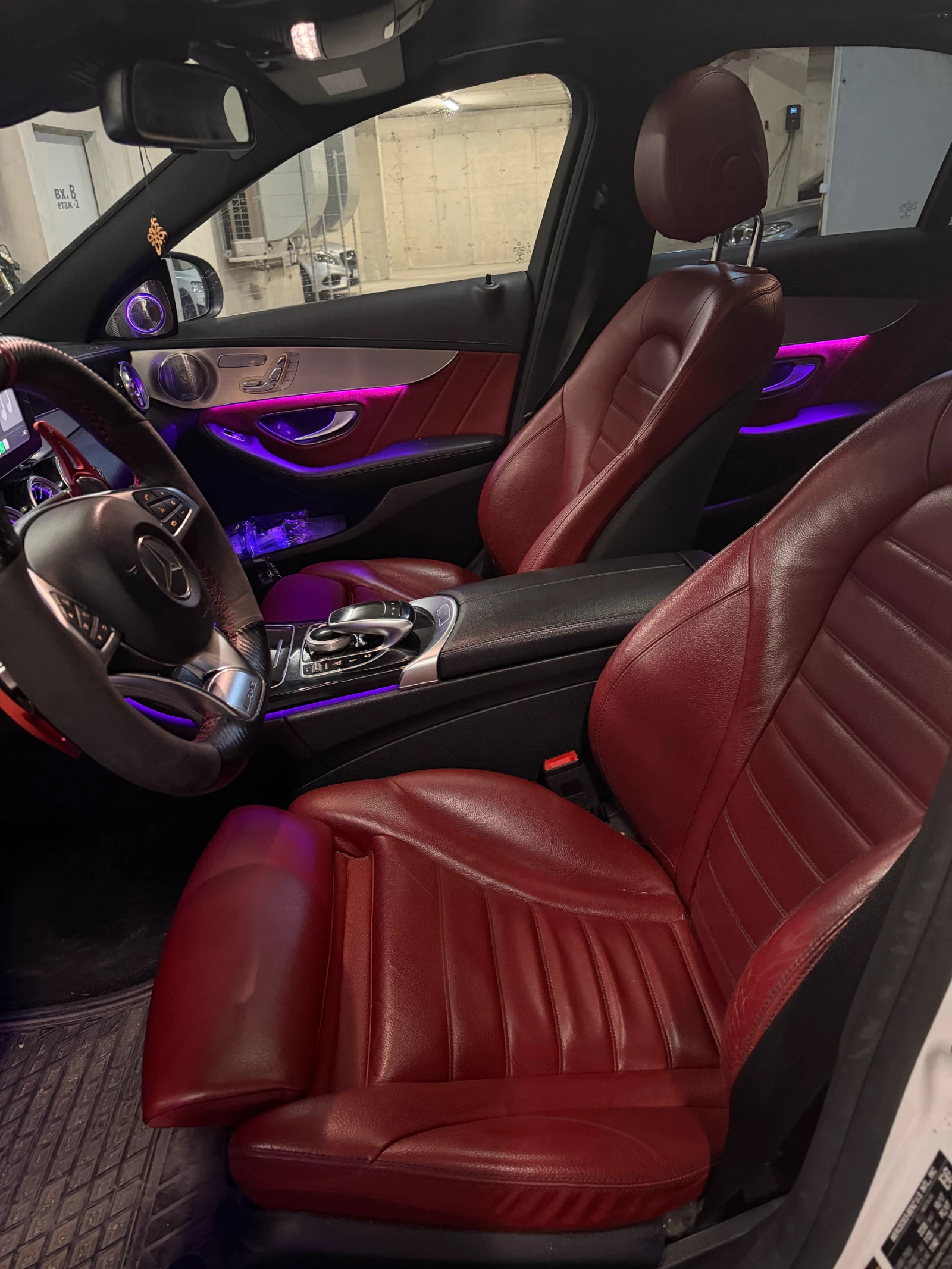Mercedes-Benz C 43 AMG AMG, 9G, Много екстрова, CarPlay, обслужена , снимка 10 - Автомобили и джипове - 55541923