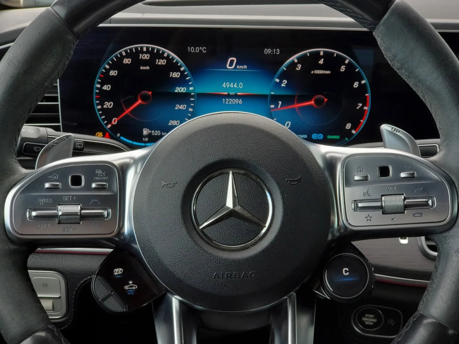 Mercedes-Benz GLE 53 4MATIC BURMESTER* ОБДУХВАНЕ* ДИСТРОНИК* САМОПАРКИРАНЕ* , снимка 7 - Автомобили и джипове - 55612398