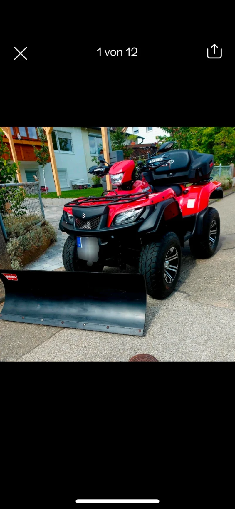 Suzuki KingQuad SUZUKI LTA 750 AXI 4x4, снимка 11 - Мотоциклети и мототехника - 52617798