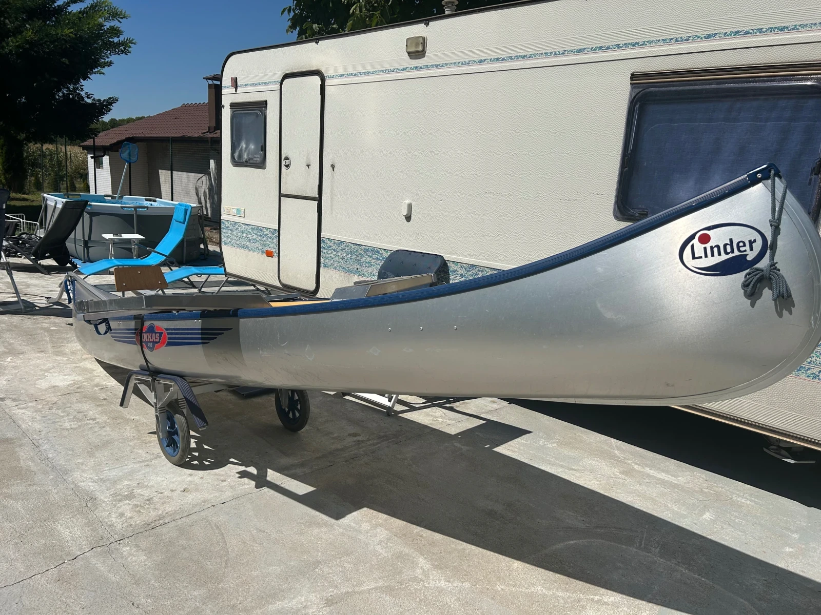 Лодка Linder inkas 495, снимка 3 - Воден транспорт - 55680687
