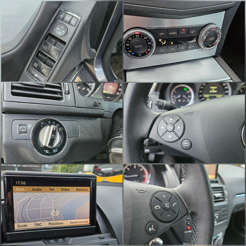 Mercedes-Benz C 220 CDI KOJA/NAVIGACIA/AVTOMAT, снимка 15 - Автомобили и джипове - 51976220