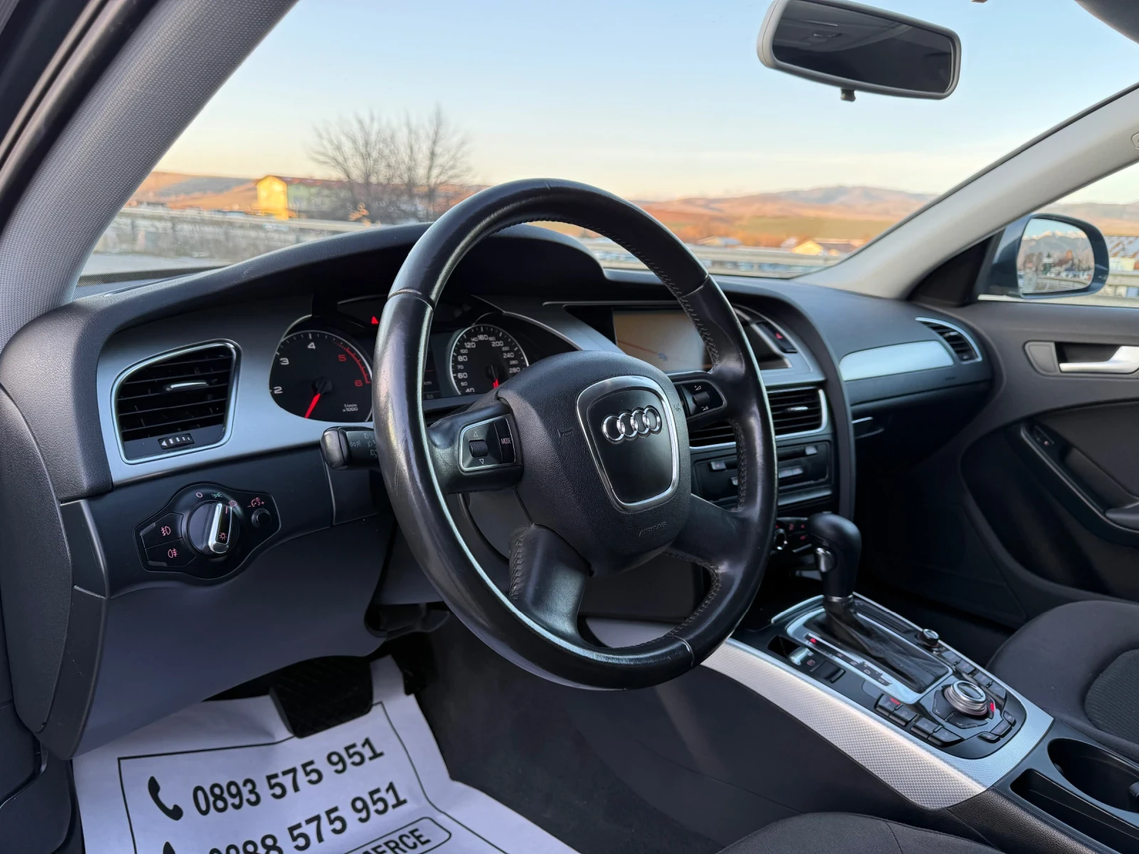 Audi A4 2.0-TDI-LED-NAVI-XENON-BI XENON-AUTOMAT-PARKTRONIK, снимка 7 - Автомобили и джипове - 53830378