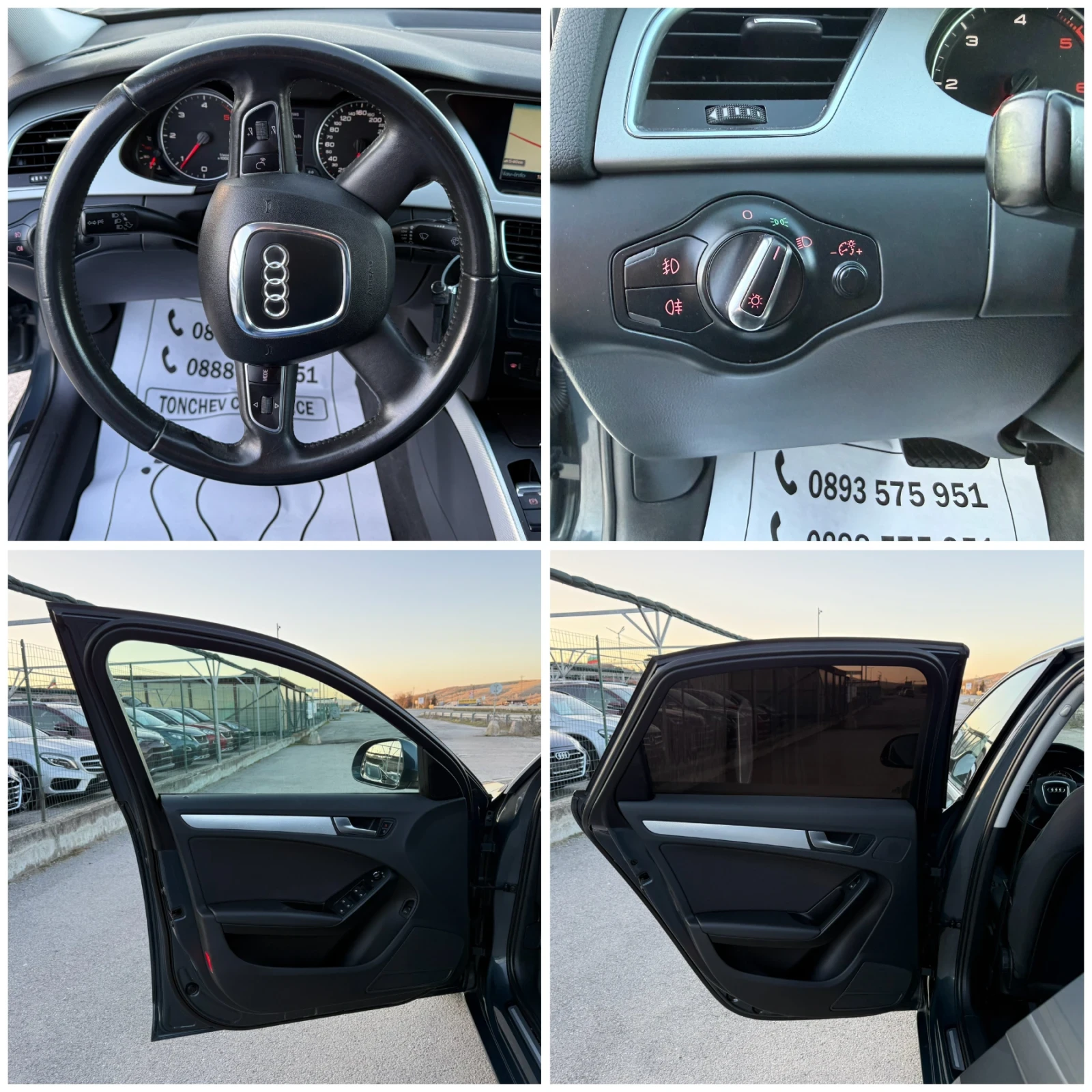 Audi A4 2.0-TDI-LED-NAVI-XENON-BI XENON-AUTOMAT-PARKTRONIK, снимка 15 - Автомобили и джипове - 53830378