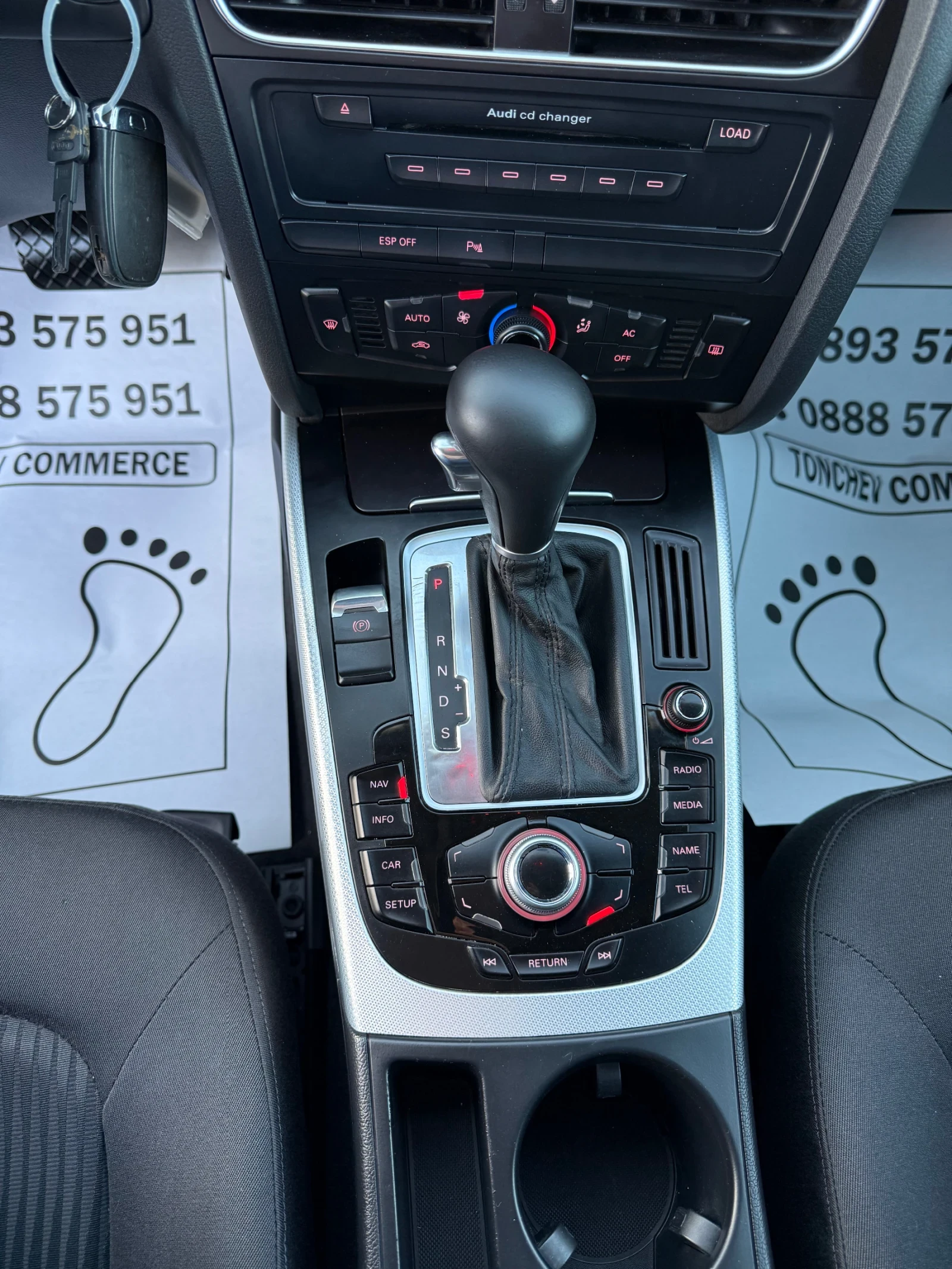 Audi A4 2.0-TDI-LED-NAVI-XENON-BI XENON-AUTOMAT-PARKTRONIK, снимка 10 - Автомобили и джипове - 53830378