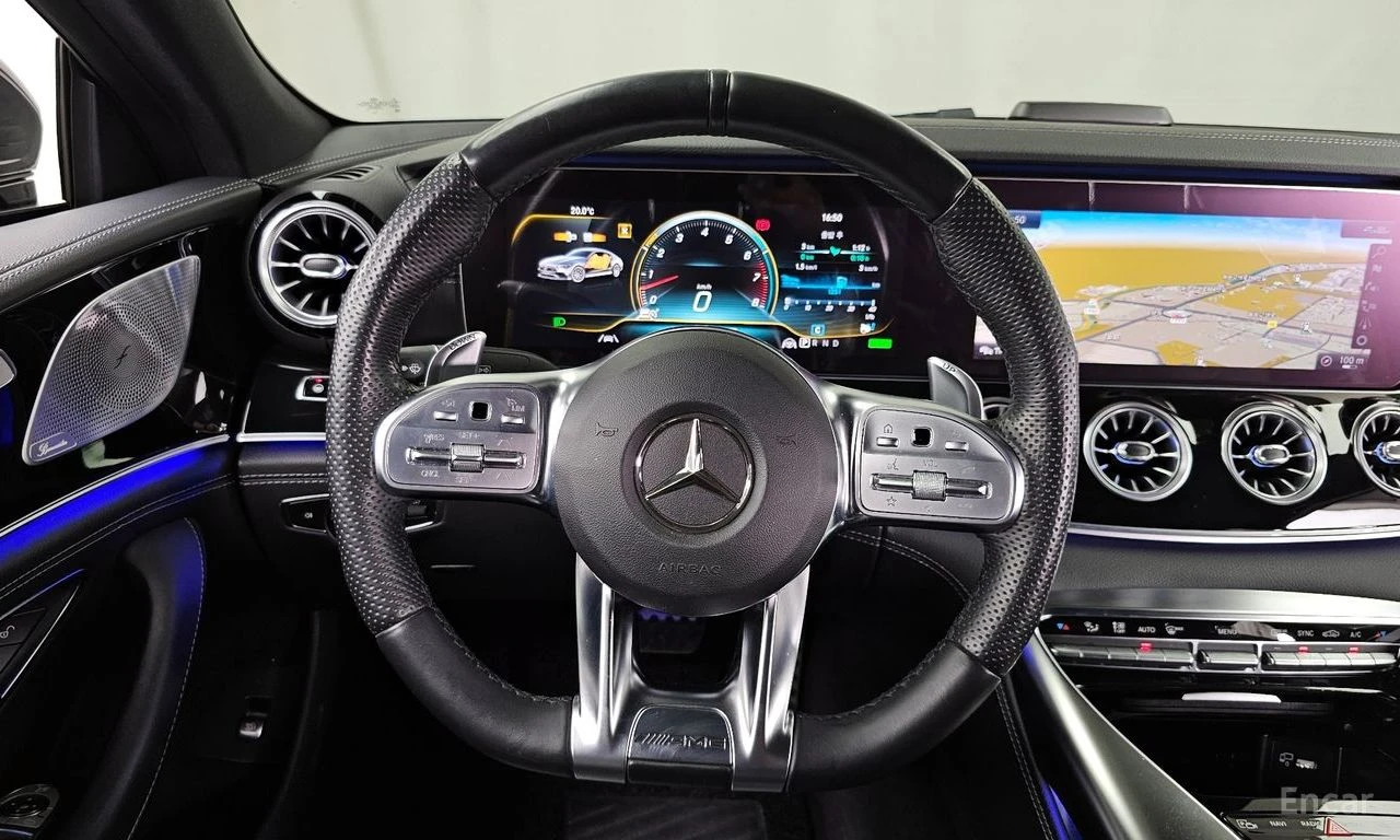 Mercedes-Benz AMG GT 43* 4MATIC+ * BURMESTER* ПОДГРЕВ* ОБДУХВАНЕ* 360КА, снимка 8 - Автомобили и джипове - 55212264