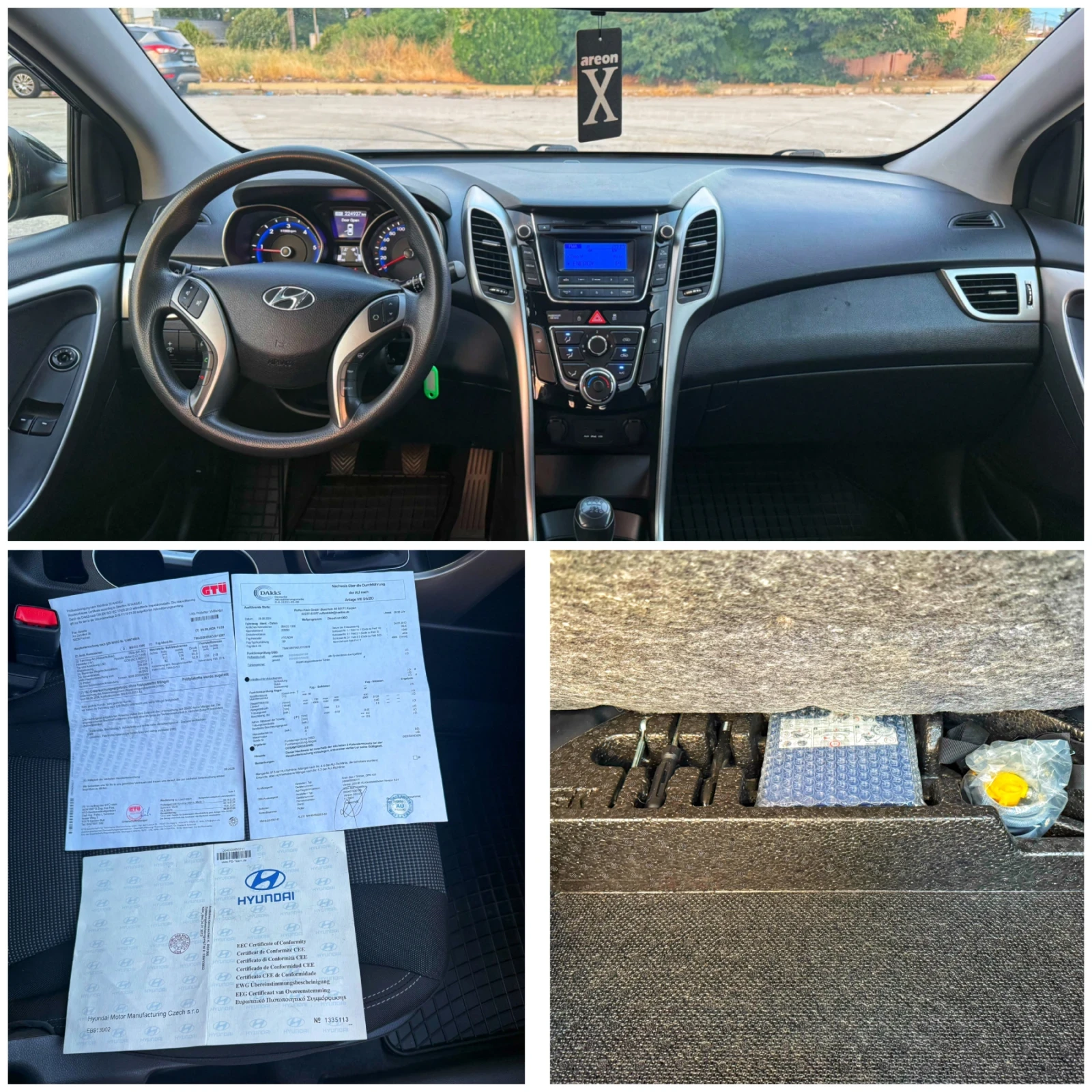 Hyundai I30 1.4 CRDI - БЕЗ АНАЛОГ!, снимка 16 - Автомобили и джипове - 55609276