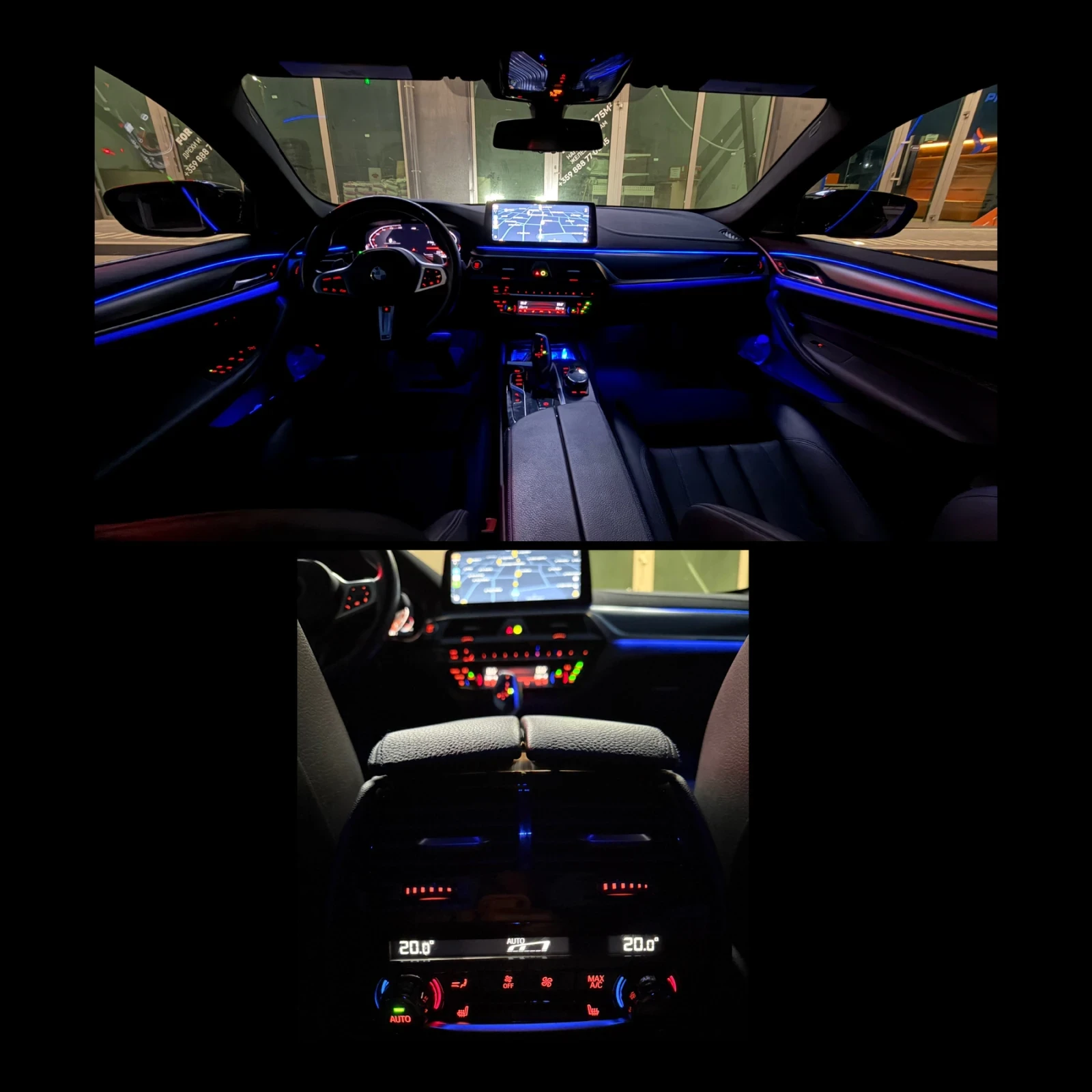 BMW 540 B58/Xdrive/Msport/360/KeylessGo/, снимка 13 - Автомобили и джипове - 55743496
