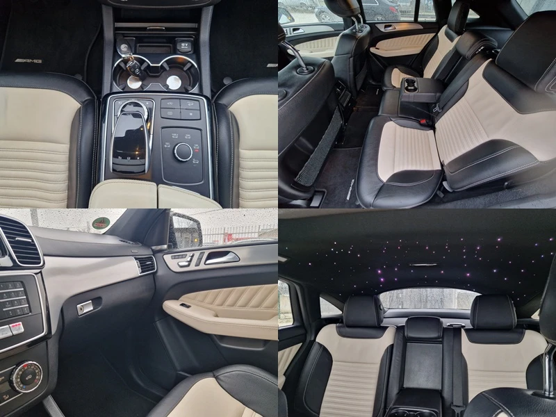 Mercedes-Benz GLE 450 AMG COUPE* SVAROVSKI* Black pac EDITION* DESIGNO* FULE, снимка 15 - Автомобили и джипове - 53420302