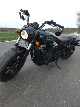 Indian Scout Bobber Thunder Black 2021, снимка 10