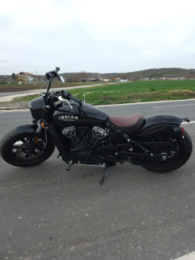 Indian Scout Bobber Thunder Black 2021, снимка 1