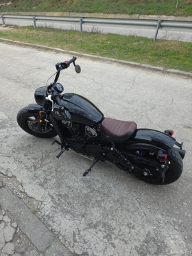 Indian Scout Bobber Thunder Black 2021, снимка 6