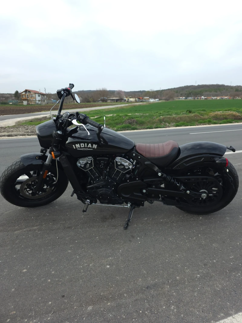 Indian Scout Bobber Thunder Black 2021, снимка 1 - Мотоциклети и мототехника - 49509102