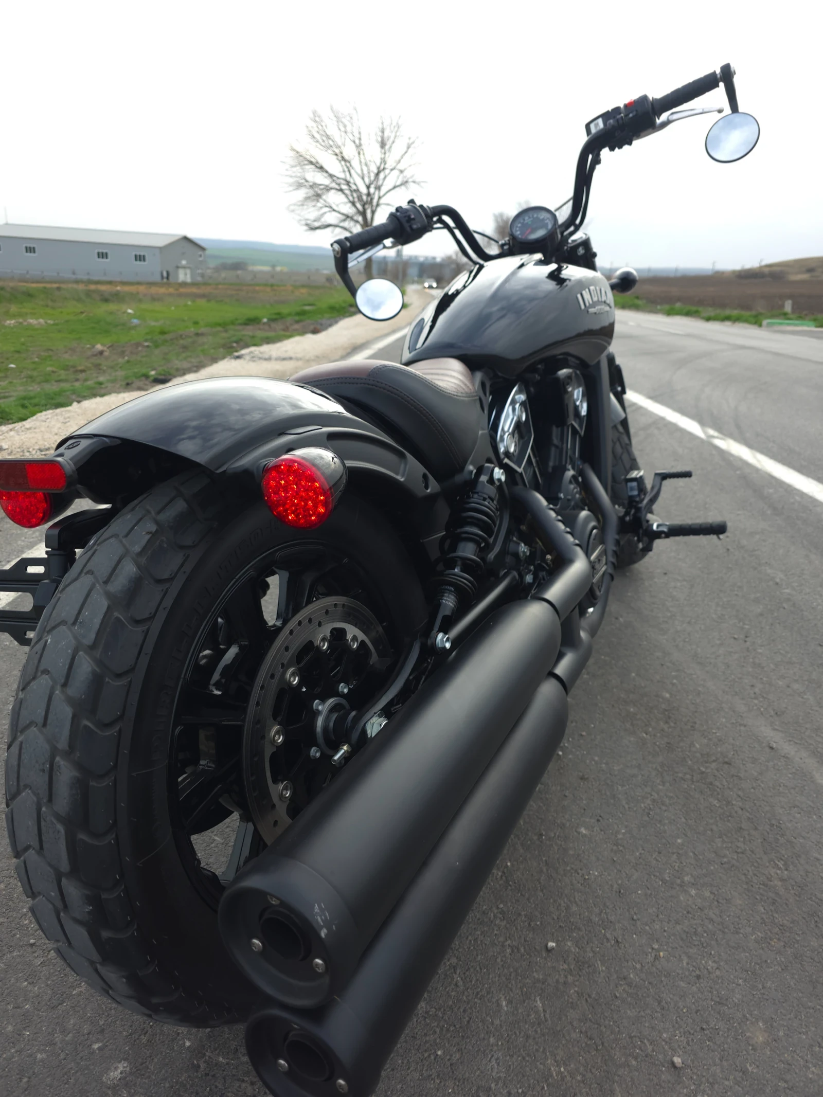 Indian Scout Bobber Thunder Black 2021 | Mobile.bg   11