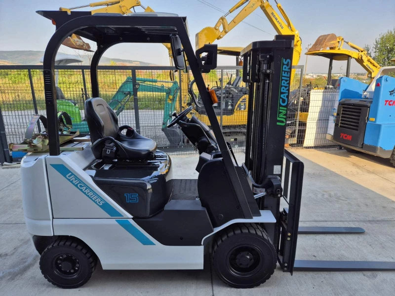 Мотокар Nissan UNIcarriers * ГАЗ+ БЕНЗИН * АВТОМАТ * КАТО НОВ * , снимка 6 - Индустриална техника - 51449810