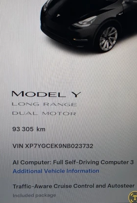 Tesla Model Y Long Range 4x4 Перфектен, снимка 12