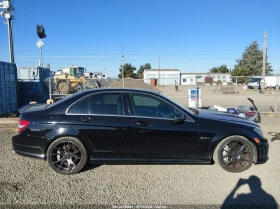 Mercedes-Benz C 63 AMG V8* КОЖА* ПОДГРЕВ* ШИБИДАХ* НАВИ* , снимка 11