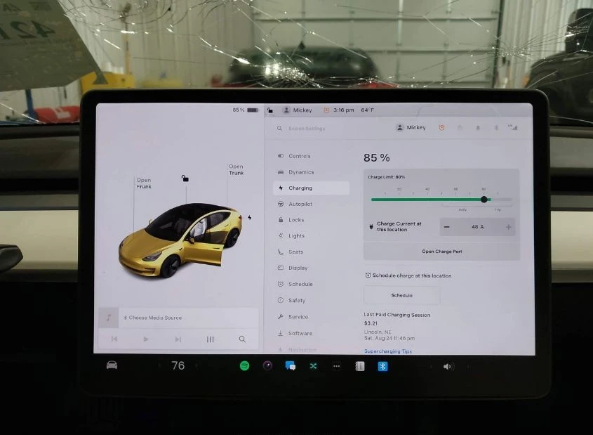 Tesla Model 3 LONG RANGE DUAL MOTOR/ФИКСИРАНА ЦЕНА ДО БГ! 4Х4 - изображение 8