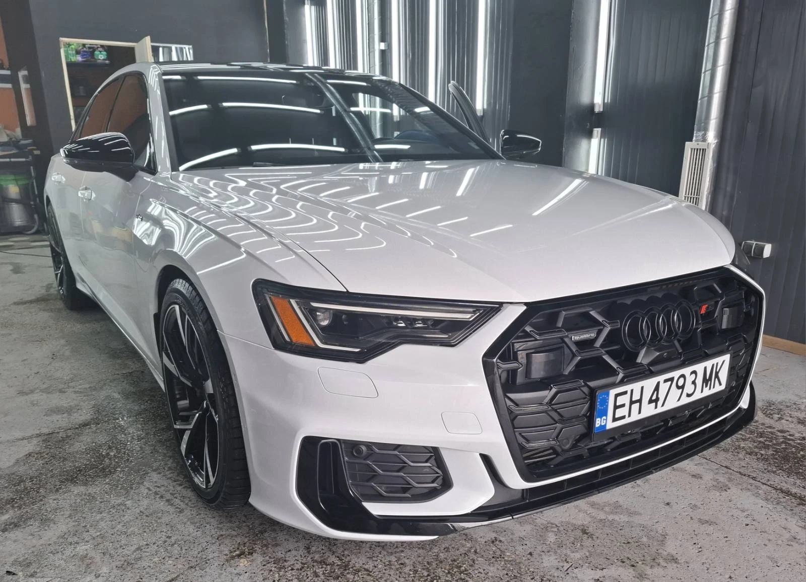 Audi A6 A6 2.0 tfsi, mild hybrid, s-line Quatro, Black Opt, снимка 10 - Автомобили и джипове - 53610184