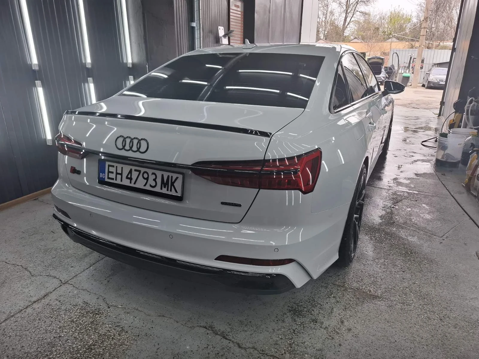 Audi A6 A6 2.0 tfsi, mild hybrid, s-line Quatro, Black Opt, снимка 16 - Автомобили и джипове - 53610184