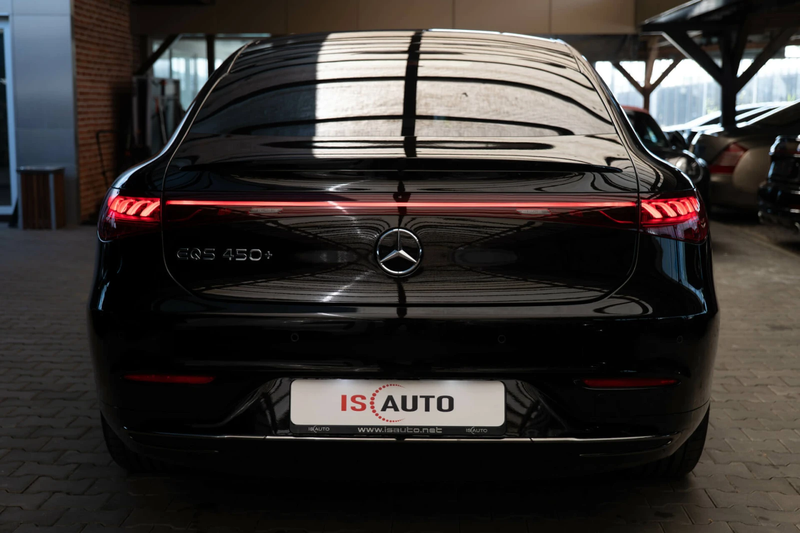 Mercedes-Benz EQS 450+ /Burmester/Подгрев/AirMatic/Virtual/AmbientPl, снимка 4 - Автомобили и джипове - 55062732