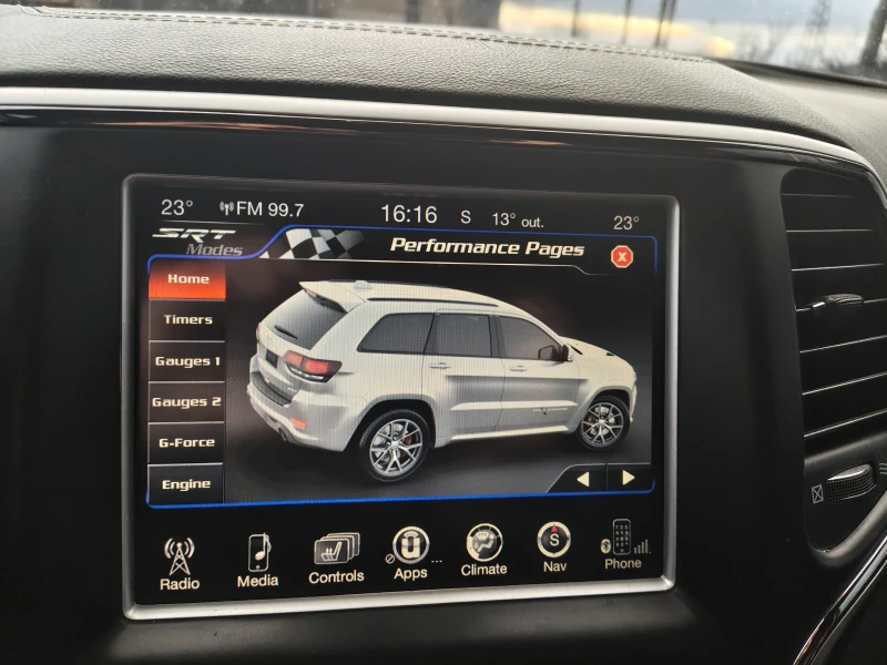 Jeep Grand cherokee SRT NIGHT , снимка 14 - Автомобили и джипове - 52967533