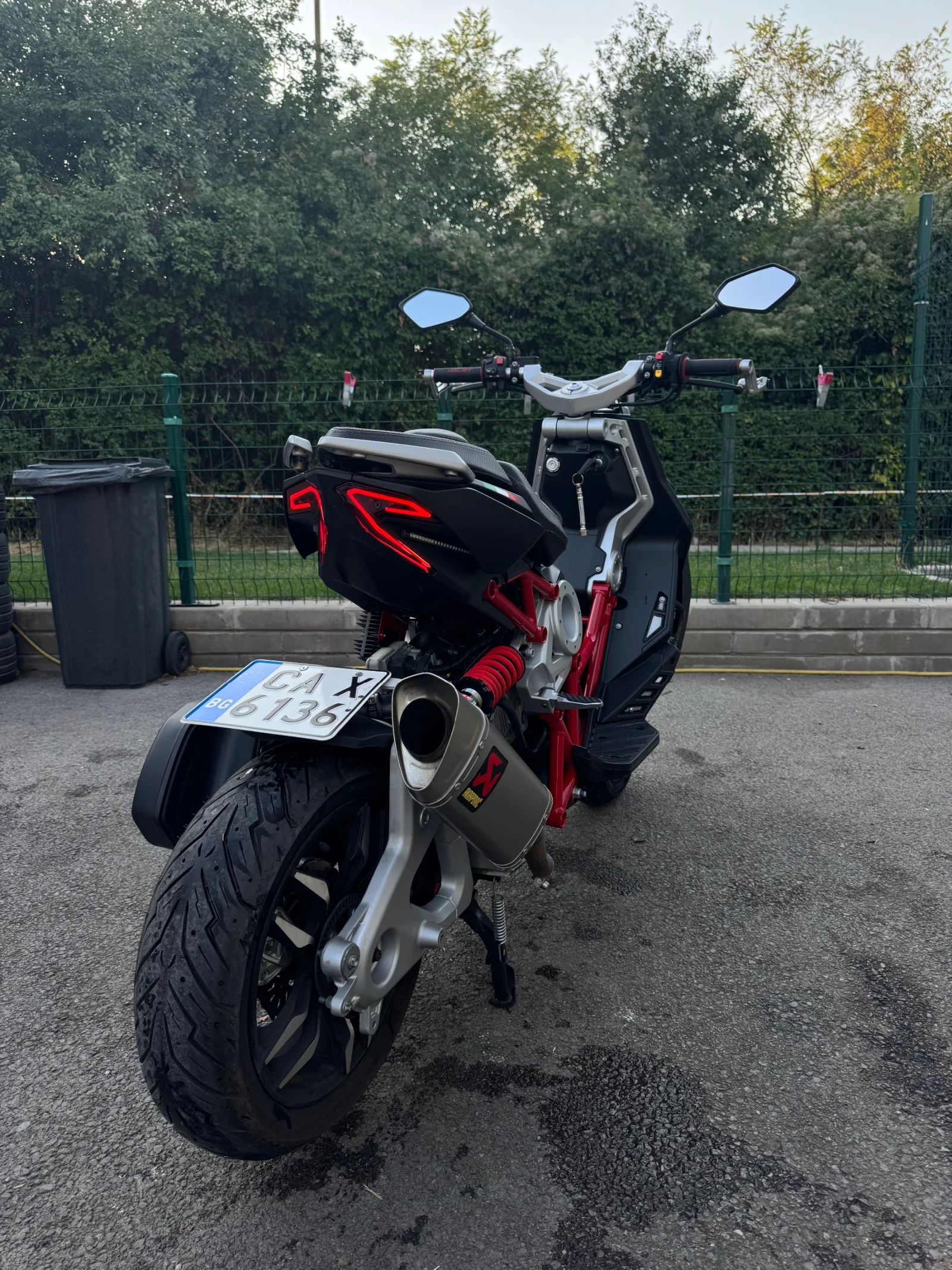 Italjet Dragster Italdjet Dragster 200 / AKRAPOVIC - изображение 4