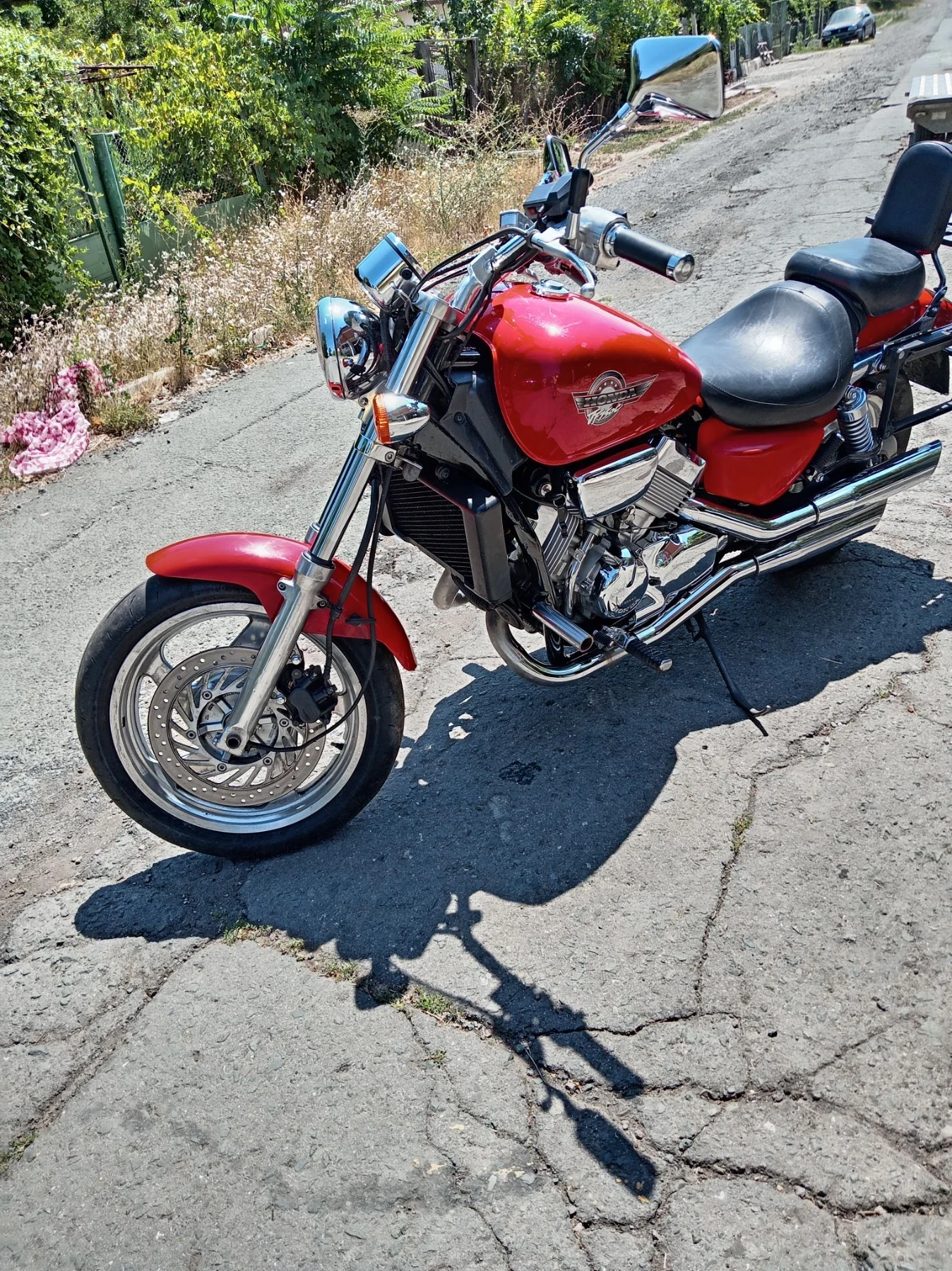 Honda Magna, снимка 13 - Мотоциклети и мототехника - 55625036