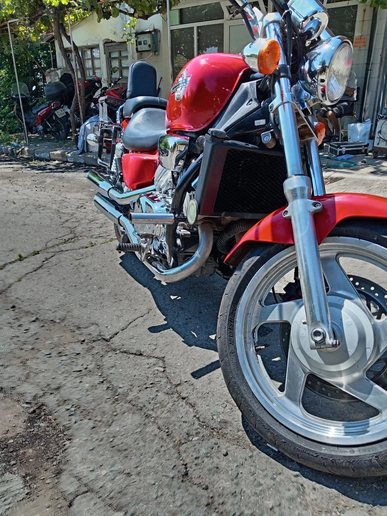 Honda Magna, снимка 12 - Мотоциклети и мототехника - 55625036